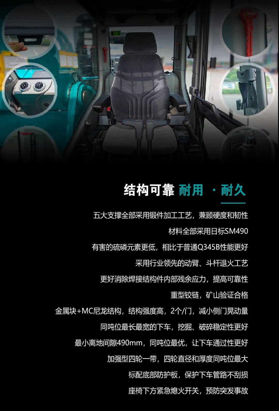 一图读懂 | 高配、高效！不朽情缘-官方网站智能新一代26吨级挖掘机助您“掘”胜千里