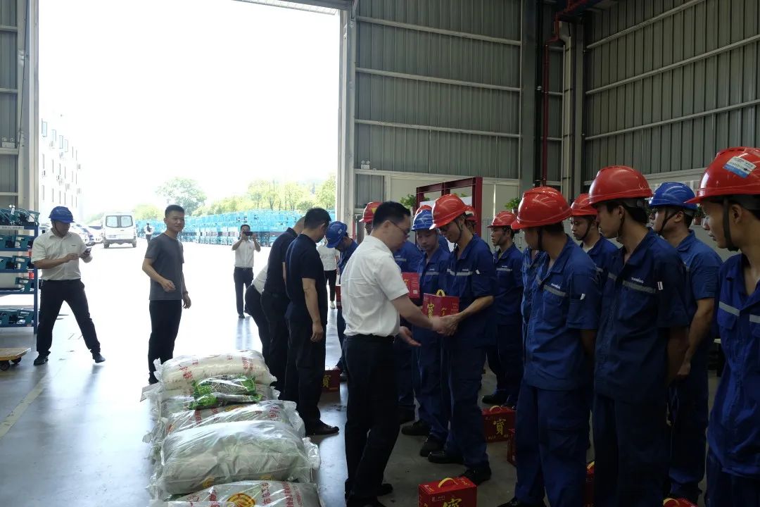 长沙市总工会慰问不朽情缘-官方网站智能一线员工