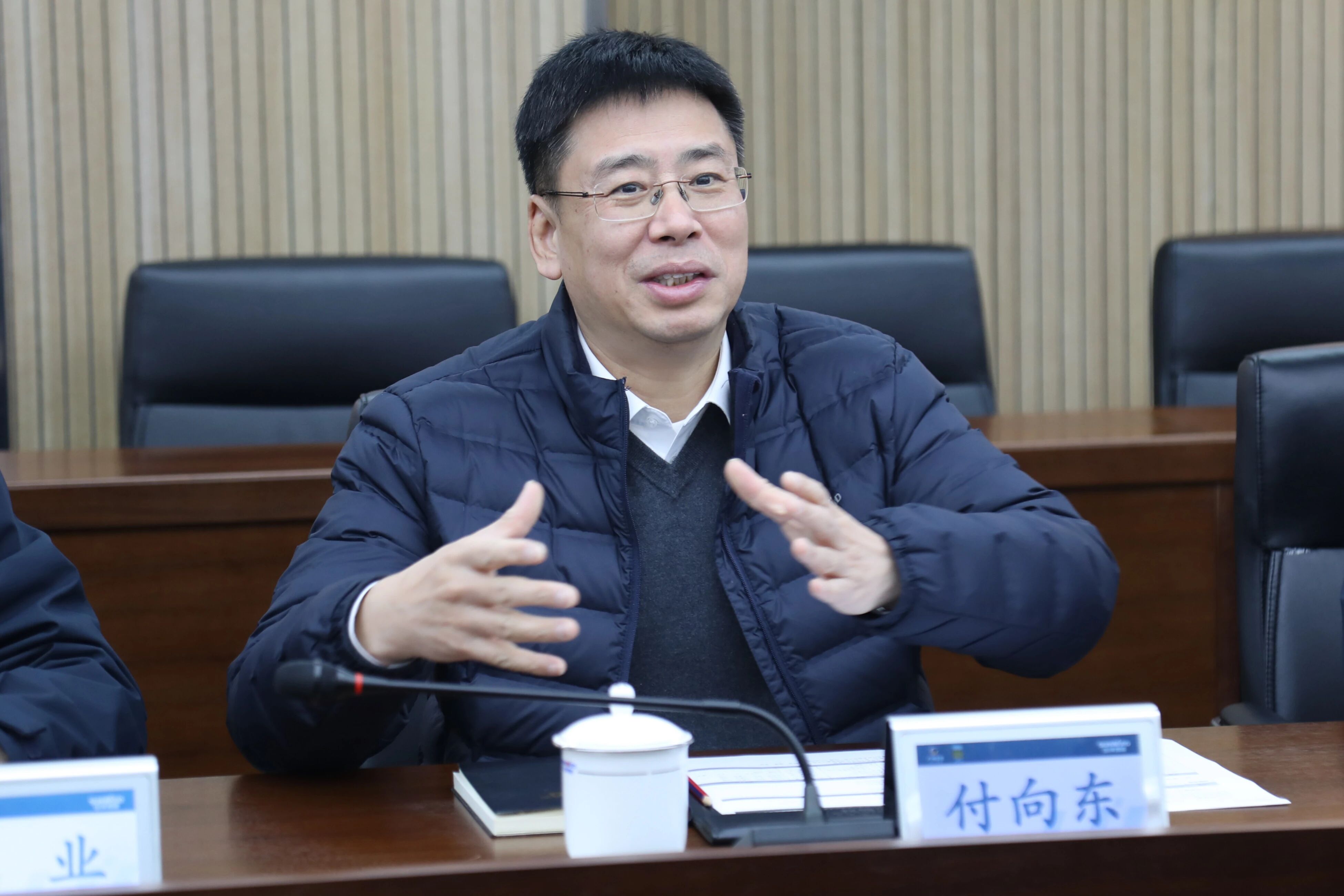 中国出口信誉保险公司湖南分公司掌管人蔡旺到访不朽情缘-官方网站智能